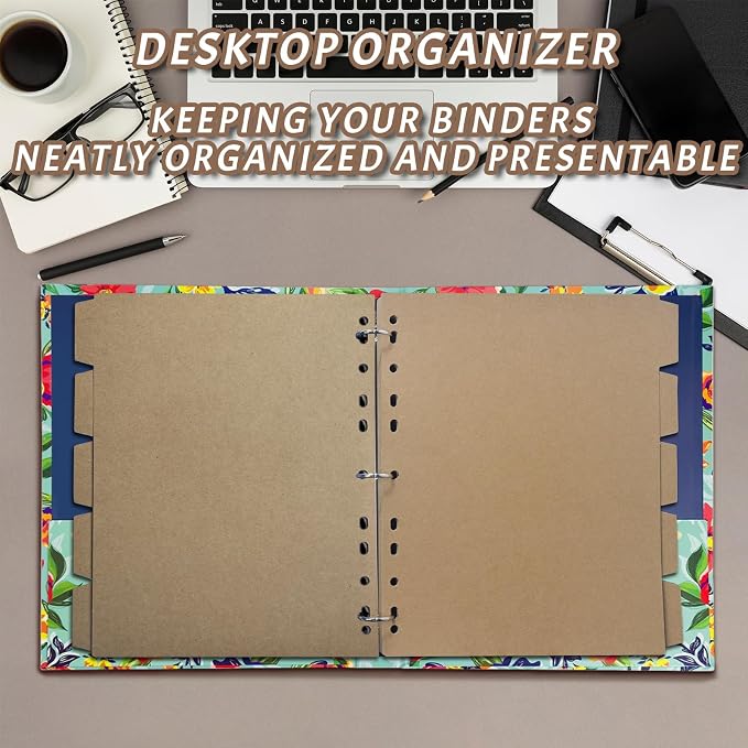 Kraft Binder Dividers, 8.5 x 11 inches Binder Dividers - Image 5