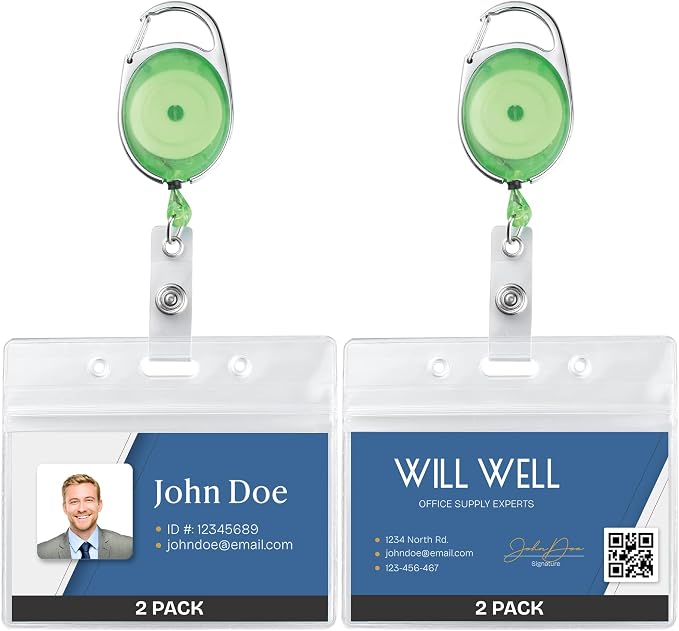 Will Well ID Badge Holders by WillWell