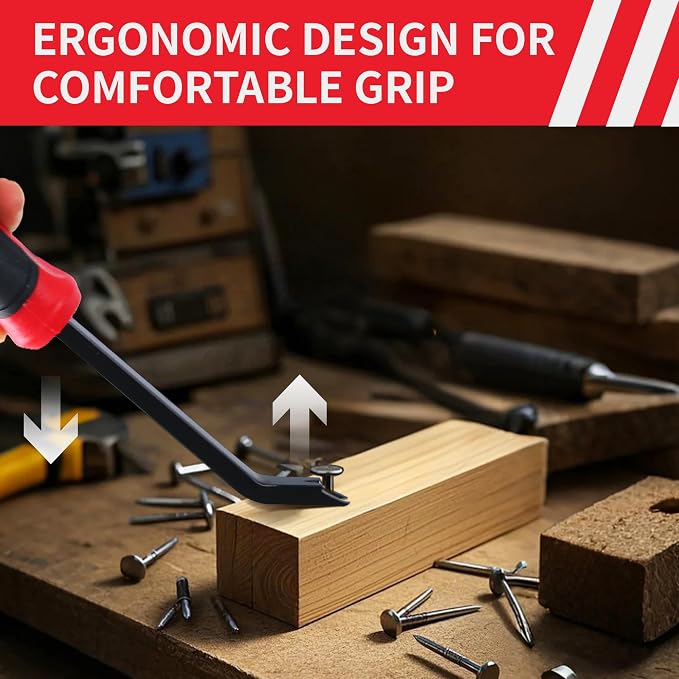 Staple Remover Heavy Duty Upholstery Stapler Remover Tool Staple Puller Lifter - Image 4