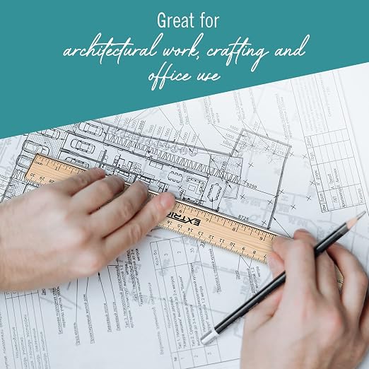 Rulers 12 Pack - Rulers 12 Inch, Wood Ruler - Image 7