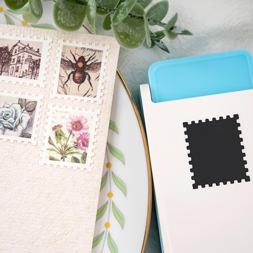 BAOFALI 2Pcs/Set 1X0.8inch Rectangular Postage Stamp - Image 5