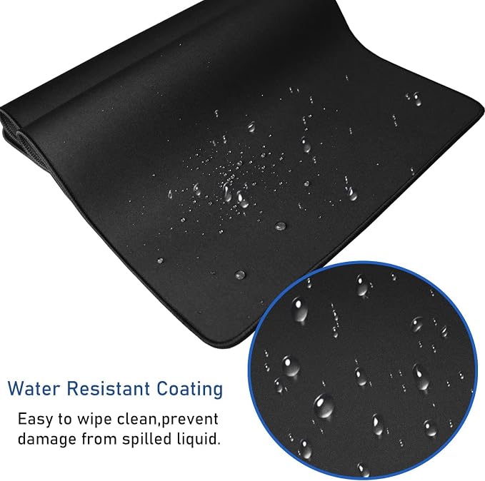 Large Mouse Pad, Durable Non-Slip Natural Rubber Base Desk Mousepad - Image 5