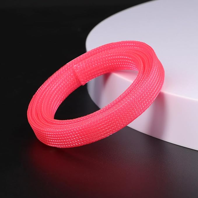 25ft PET Expandable Braided Cable Sleeve 1/2inch Pet Braided Cable Sleeve - Image 3