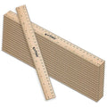Rulers 12 Inch, Rulers Bulk for Classroom – Wooden Ruler for Kids 36 Pack Great by EXTRIC