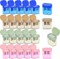 Colored Pencil Sharpener Bulk for Kids Manual Handheld Crayon Sharpeners | by BOPART-ENJOYYOURLIFEALWAYSBYYOURSIDE