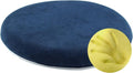 Sigmat Memory Foam Seat Cushion Anti-Slip Soft Round Chair Pad 18 Inch Navy Blue by Sigmat