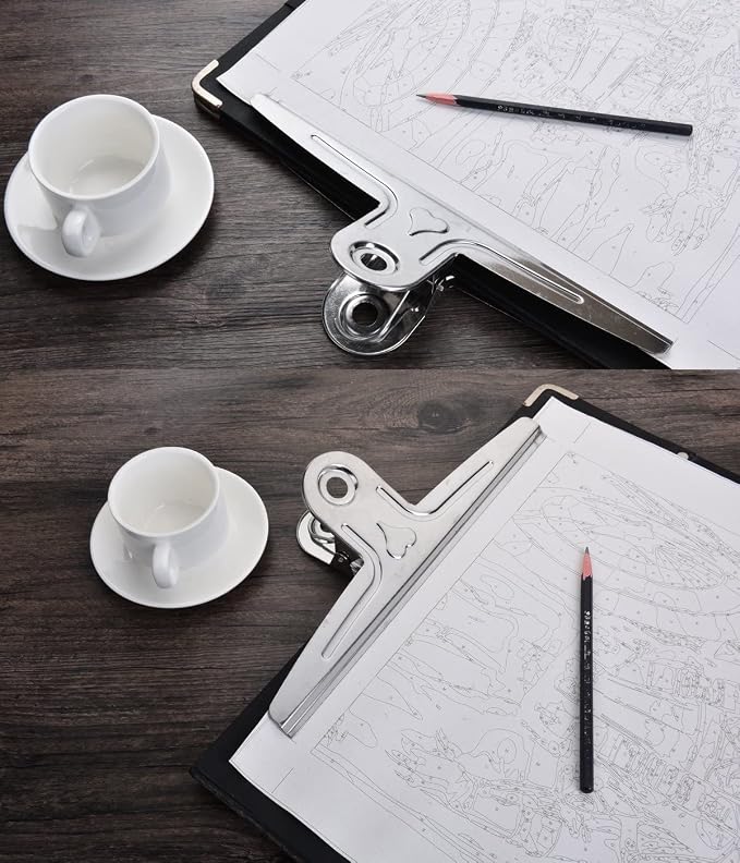 Coideal Extra Large Bulldog Paper Clips, 30cm Jumbo XXL Easel Clips Stainless - Image 8