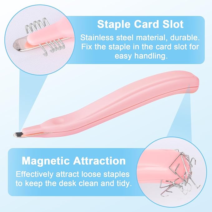 4 Pack Magnetic Staple Remover Tools, Professional Stapler Removers Staple - Image 5