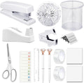 Office Supplies, Desk Accessories, Stapler and Tape Dispenser Set by musejoy