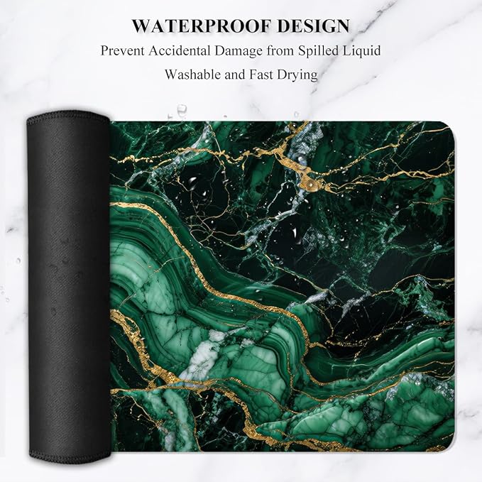 Auhoahsil Desk Mat, Ultra Large Mouse Pad, XXL Gaming Mousepad, Pretty Desk Pad - Image 6