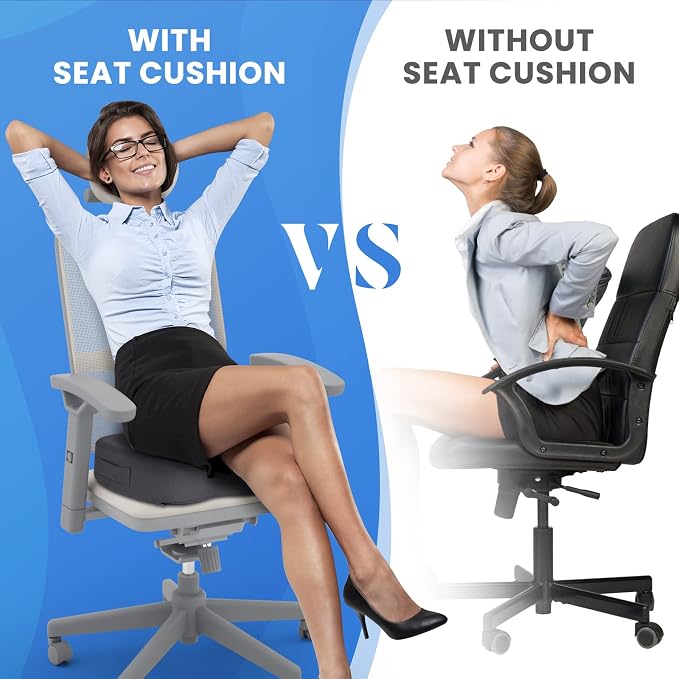 TushGuard Seat Cushion, Office Chair Cushions, Car Seat Cushion, Non-Slip - Image 7