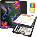 Clipboard with Storage, Office Supplies Nursing Clipboards Folder with Pen by CAPAUNVDA