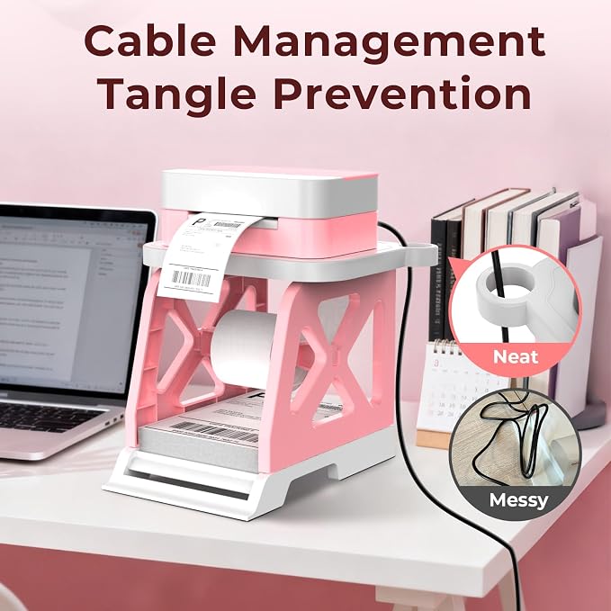 Guermok 3-in-1 Thermal Label Holder Stand - Image 4