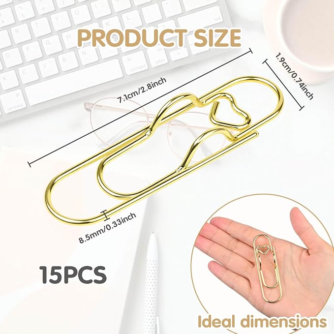Paper Clip Pen Holder, Papers Planner and Journal Accessories - Image 3
