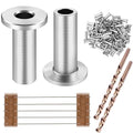 CKE 200 Pack T316 Stainless Steel Protector Sleeves by CKE