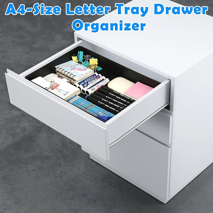 Letter-Size Tray, Desk Drawer Organizer, 13 x 9.6 inch - Image 2