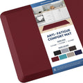 KitchenClouds Kitchen Mat Cushioned Anti Fatigue Kitchen Rug 17.3"x39" Water by KitchenClouds