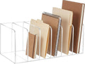 Suzile Clear Acrylic Magazine File Holder by Suzile