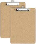 Wood Clipboard, 8.5 x 11 Clip Borad by Juvealoe