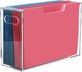 DINGHUO Legal Size File Organizer, Acrylic Protable Hanging File Organizer by DINGHUO