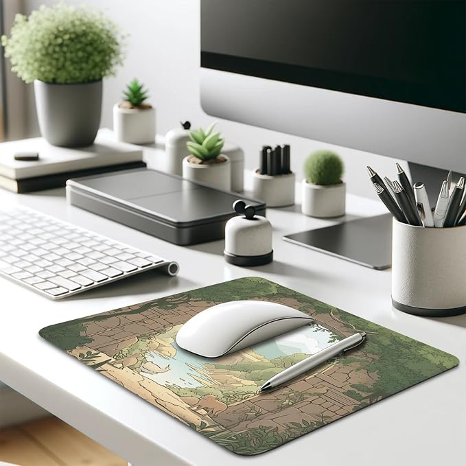 Whimsical Storybook Gateway Mouse Pad - Image 7