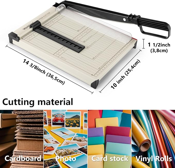 WORKLION Guillotine Paper Cutter A4 – Heavy Duty Paper Trimmer - Image 5