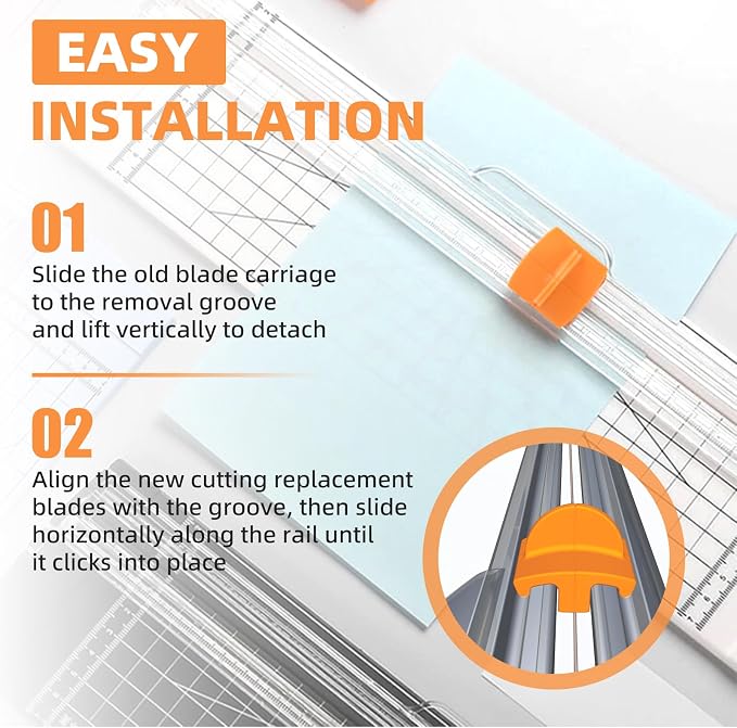 157400-1001 Paper Cutter Blades Replacement - Image 4