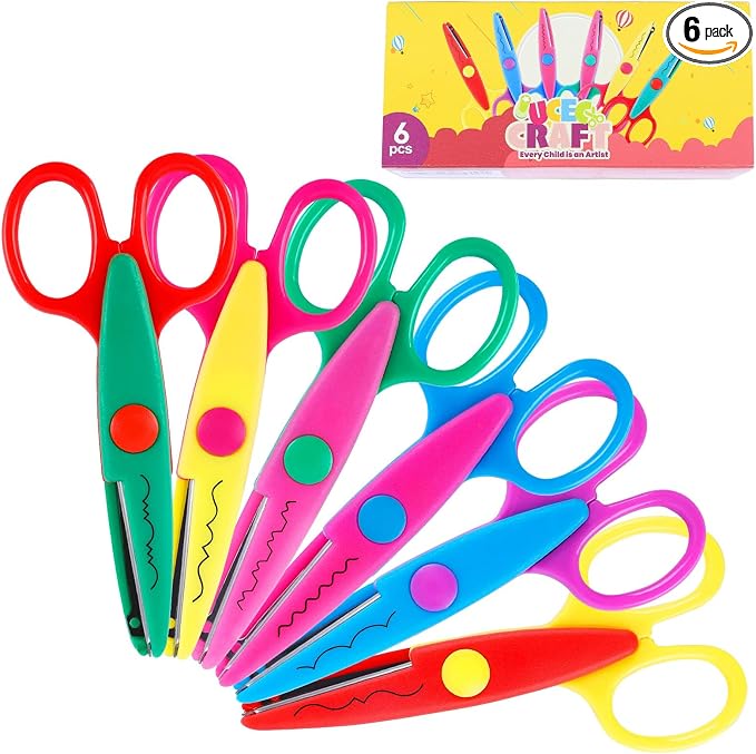 UCEC 6 Pack Craft Scissors by UCEC