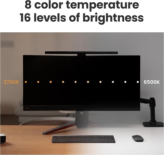 BenQ ScreenBar Pro LED Monitor Light Bar - Image 6