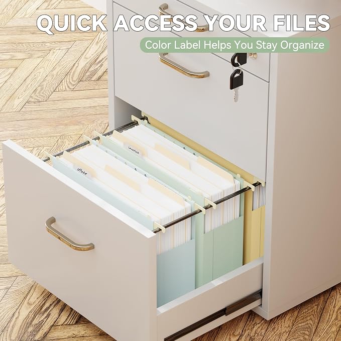 Plastic Extra Wide Hanging File Folder Letter Size, Heavy Duty Reinforced 3" - Image 5