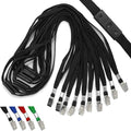 Beebel Black Lanyards 50Pack Breakaway Lanyard Comfortable Neck Straps Premium by Beebel