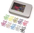 60 Pcs Cat Paper Clips Mixed Color, Cat School Supplies Stationary, Cat Themed by NELJIBEHU