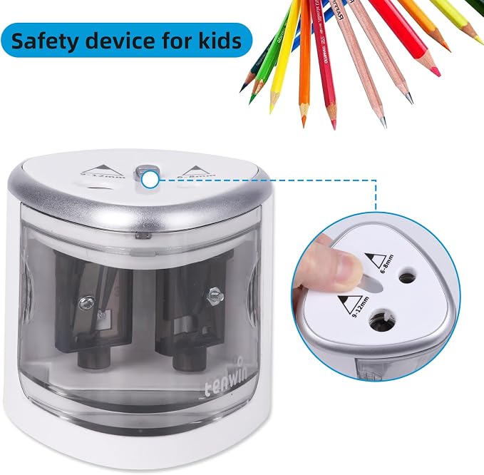 tenwin Electric Pencil Sharpener - Image 3