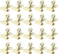 Bonsicoky 30 Pcs Metal Bulldog Clips, Bull Binder Paper Clips by Bonsicoky