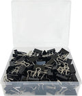 Black Medium Binder Clips by Unknown
