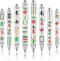 Ireer 8 Pcs Ballpoint Pens for Women 1.00 mm Cute Black Ink Pens Fine Point by Ireer
