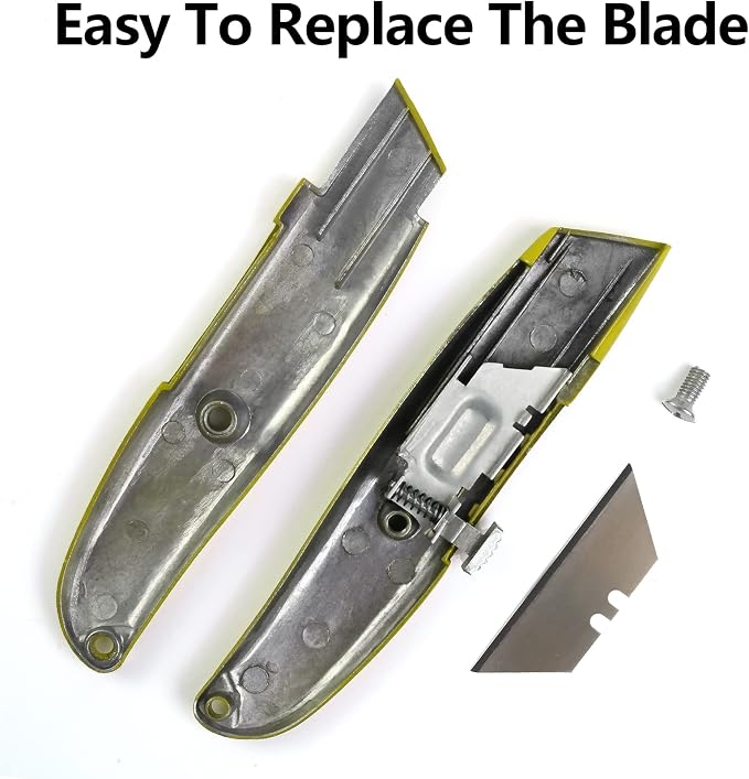 DIYSELF 2Pack Utility Knife Box Cutter Retractable Blade Heavy Duty PVC Pipe - Image 6