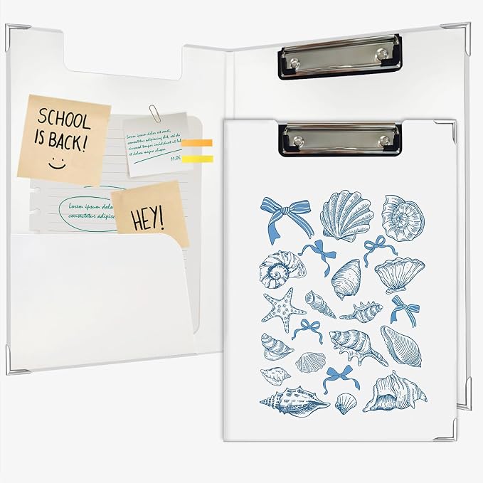 Lacama Coquette Bow Beach Clipboard by Lacama