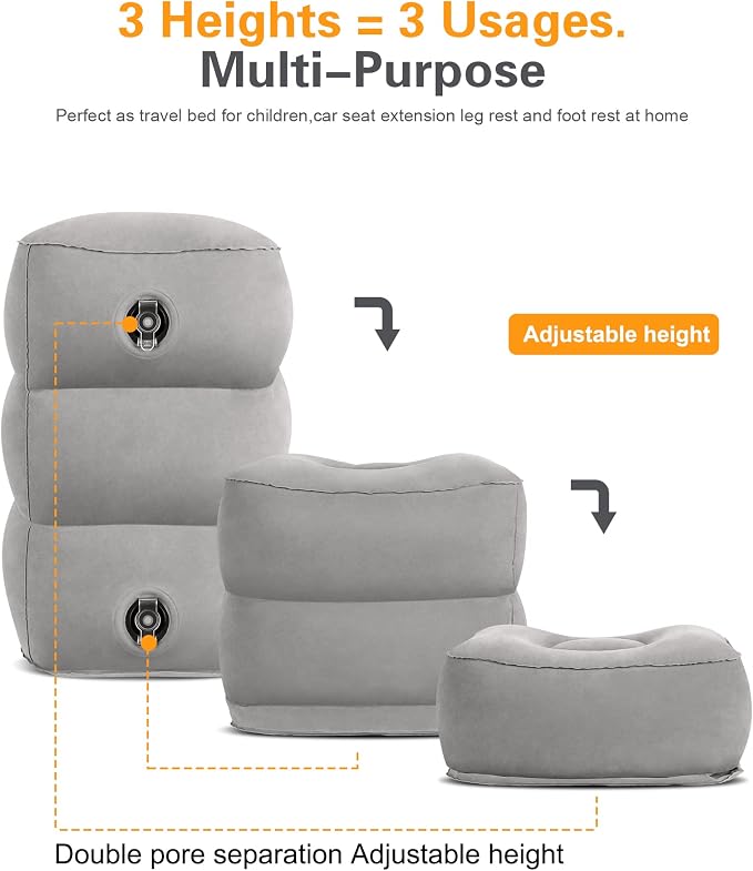 Sunany Inflatable Foot Rest Pillow - Image 3