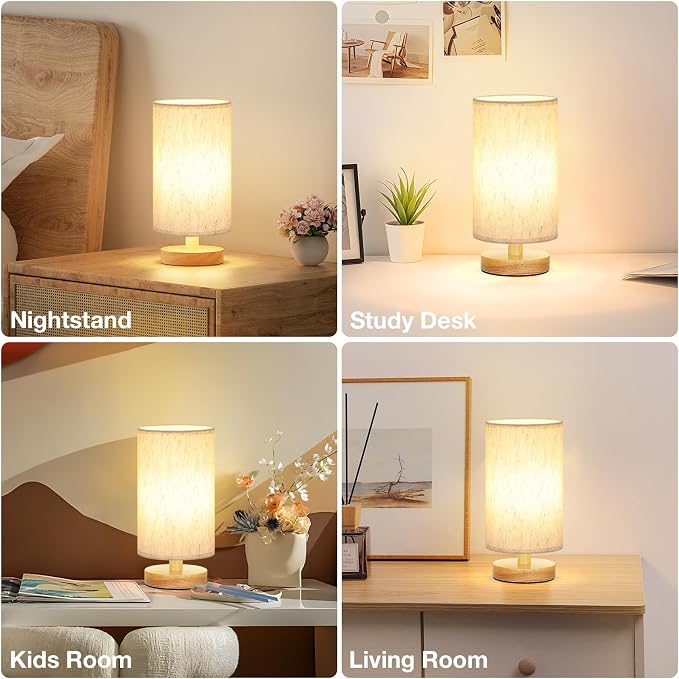 Fenmzee Small Table Lamp for Bedroom - Image 7