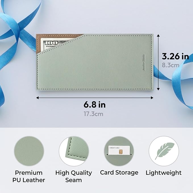 carrotez PU Leather Card and Cash Envelope - Image 4