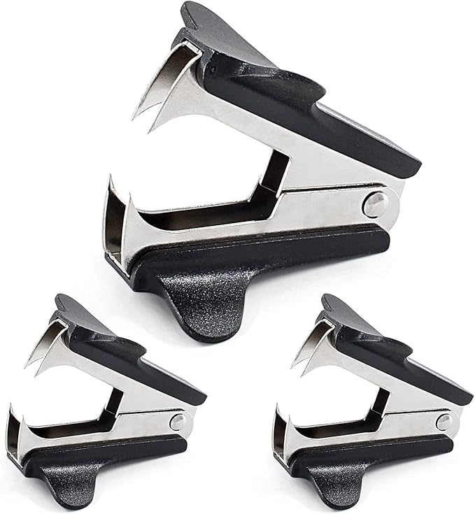 Bonsicoky 3 Pcs Staple Removers, Staple Puller Remover Tool by Bonsicoky