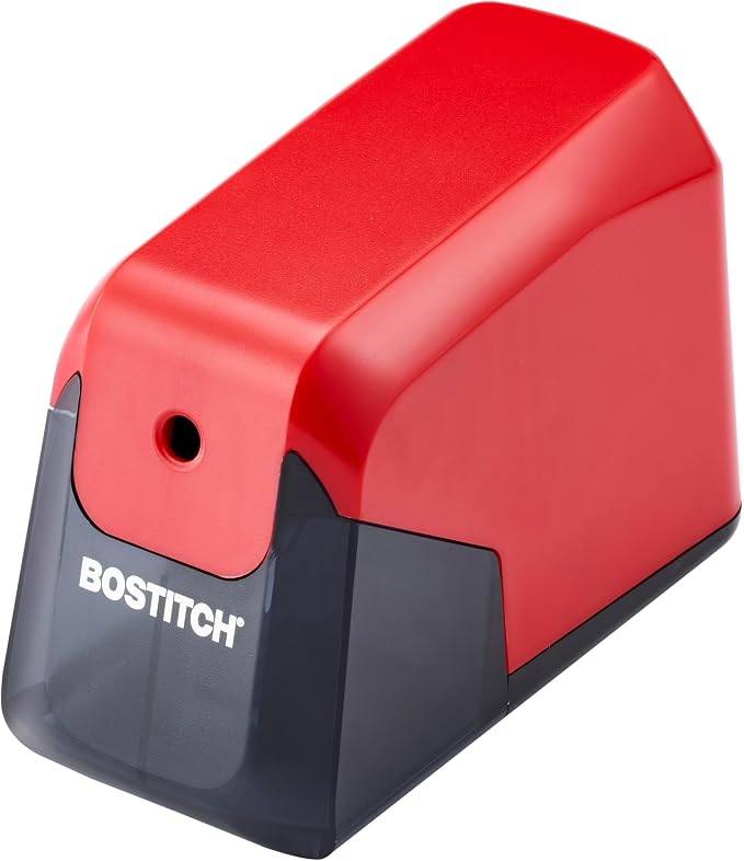 Bostitch Office Battery Pencil Sharpener, 4X Longer Cutter Life, Tip Saver by BostitchOfficeProducts