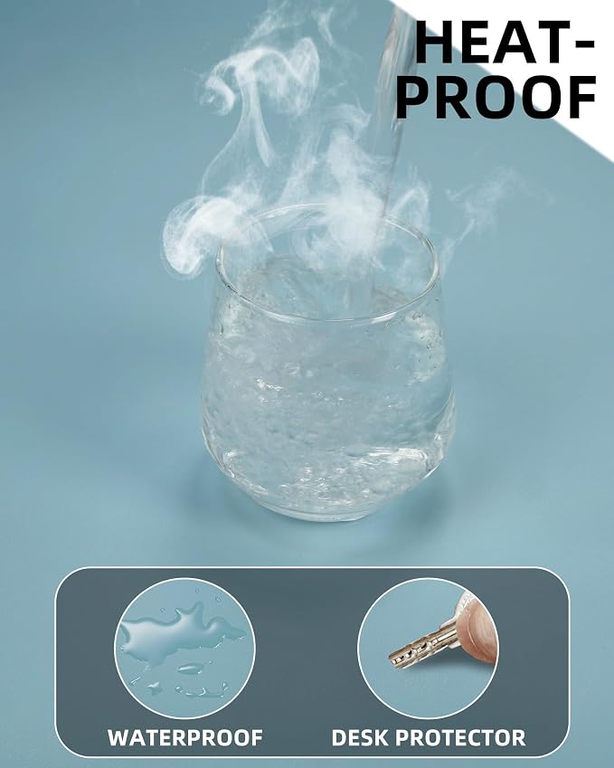 AFIING Desk Pad Protector 23.6" x 13.7" - Image 4