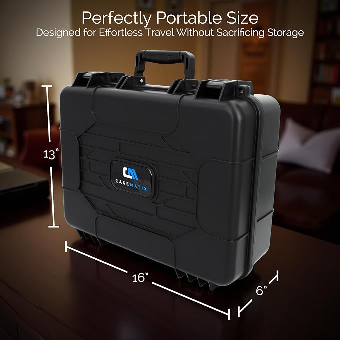 CASEMATIX Portable Printer Carry Case Compatible - Image 3
