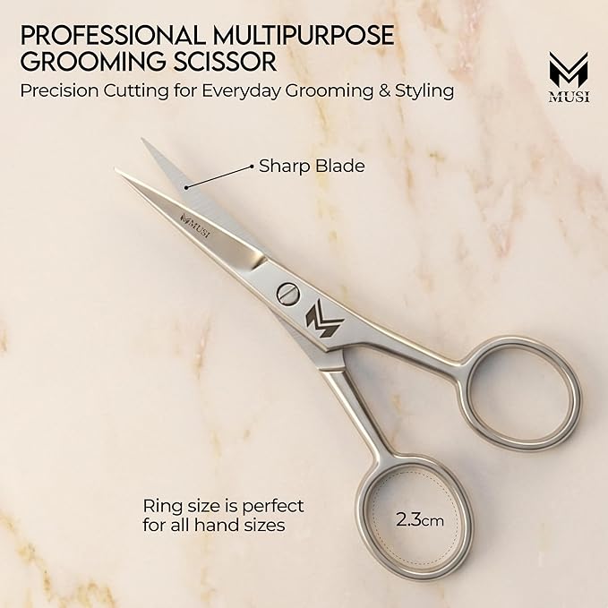 MUSI 4 Inch Eyebrow Scissors - Image 4