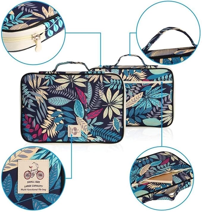 JAKAGO Travel Portfolio Organizer Waterproof A4 Document Bag Multifunctional - Image 4