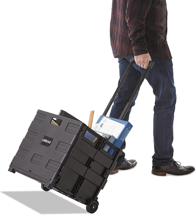 Universal Collapsible Mobile Storage Crate, 18.25" x 15" x 39.4" - Image 5