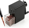Marie's Long Point Manual Pencil Sharpener, 5-Level Adjustable Hand Crank by MARIE%E2%80%99S