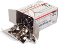 Charles Leonard Thumb Tacks, Nickel Plated Solid Head, 1/2 Inches Head by CharlesLeonard